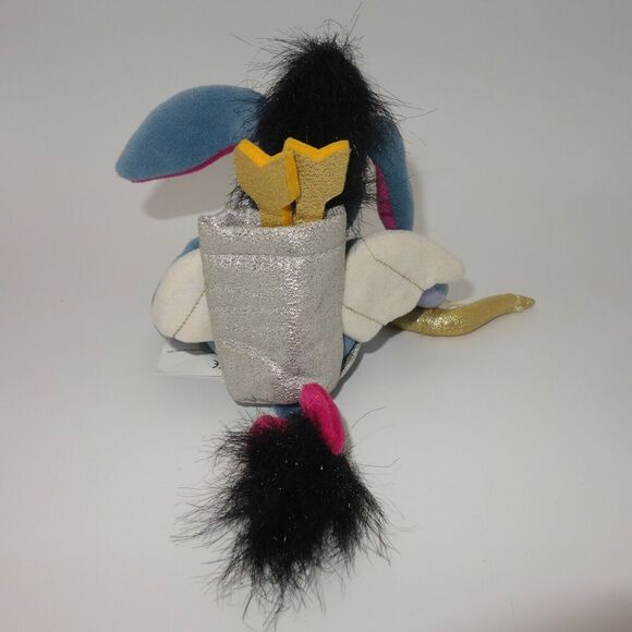 Disney Store Exclusive Eeyore Cupid Mini Bean Bag 9" Plush Winnie the Pooh - Picture 3 of 6